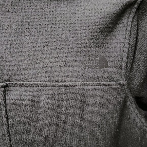 The North Face Women's Knit Stitch Fleece Pullover Top Charcoal Black Size M - Picture 7 of 9